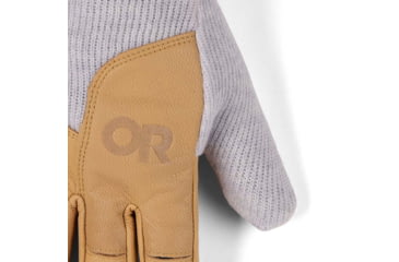 Image of Outdoor Research Flurry Driving Gloves - Womens, Grey Heather, Medium, 3005541050007