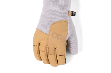 Image of Outdoor Research Flurry Driving Gloves - Womens, Grey Heather, Medium, 3005541050007