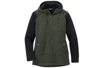 Image of Outdoor Research Flurry Jacket - Womens, Forest/Black, Medium, 2714810601007