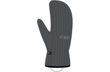Image of Outdoor Research Flurry Mitts - Womens, Charcoal, Medium, 2431230890007