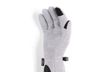 Image of Outdoor Research Flurry Sensor Gloves - Womens, Grey Heather, Large, 2448881050008