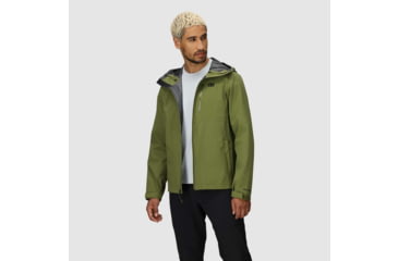 Image of Outdoor Research Foray 3L Jacket - Mens, Green, Large, 3220880737008