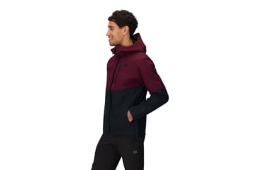 Image of Outdoor Research Foray 3L Jacket - Mens, Winterberry/Black, Small, 3220882942006