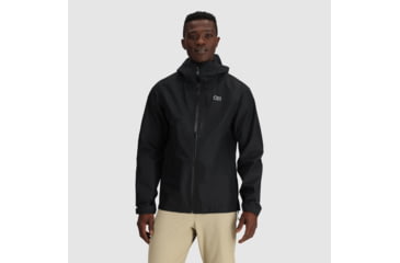 Image of Outdoor Research Foray II Jacket - Mens, Black, Small, 3008860001006