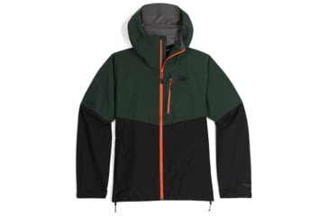Image of Outdoor Research Foray II Jacket - Mens, Grove/Black, Large, 2876152630008