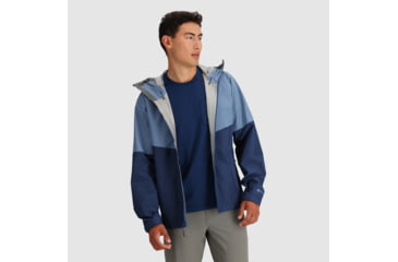 Image of Outdoor Research Foray II Jacket - Mens, Olympic/Cenote, Small, 300886-2657-006
