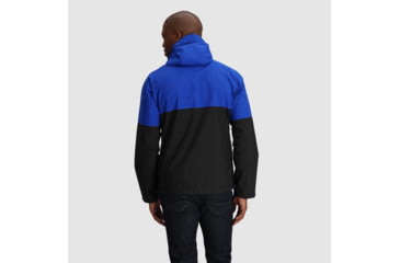 Image of Outdoor Research Foray II Jacket - Mens, Topaz/Black, Medium, 2876152566007