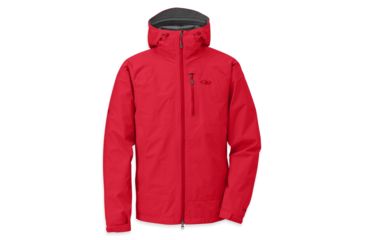 Image of Outdoor Research Foray Jacket - Men's-Small-Hot Sauce