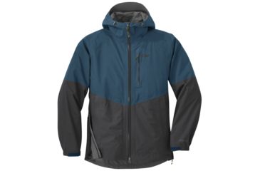 Image of Outdoor Research Foray Jacket - Mens, Peacock/Storm, Small, 2680801460006