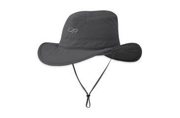 Image of Ghost Rain Hat - Mens-Charcoal-Medium