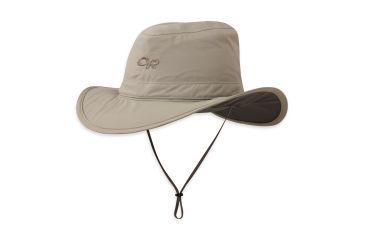 Image of Outdoor Research Ghost Rain Hat - Men's-Khaki-X-Large