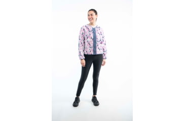 Image of Outdoor Research Grayland Fleece Printed Jacket - Womens, Bone Print, Small, 3005342511006