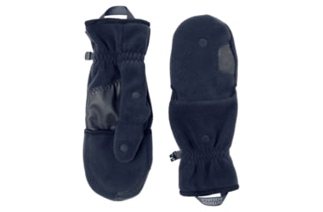 Image of Outdoor Research Gripper Convertible Windbloc Mitts, Black, XL, 3221910001009