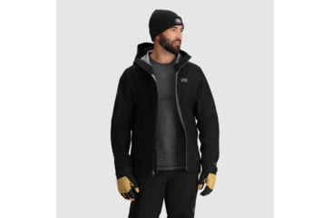 Image of Outdoor Research Headwall Gore-Tex 3L Jacket - Mens, Black, L, 3220920001008