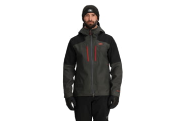 Image of Outdoor Research Headwall Gore-Tex 3L Jacket - Mens, Storm/Black, Extra Large, 3220921345-XL