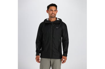 Image of Outdoor Research Helium AscentShell Jacket - Mens, Black, Small, 2876140001-S