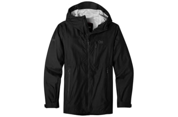 Image of Outdoor Research Helium AscentShell Jacket - Mens, Black, Small, 2876140001-S