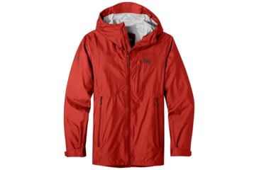 Image of Outdoor Research Helium AscentShell Jacket - Mens, Cranberry, Extra Large, 2876140420-XL