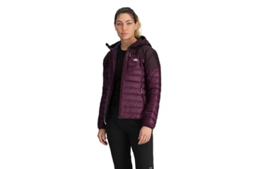 Image of Outdoor Research Helium Down Hoodie - Womens, Amethyst, Medium, 2775910307007
