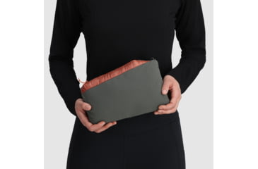 Image of Outdoor Research Helium Down Hoodie - Womens, Cinnamon/Brick, Extra Small, 2775912528005