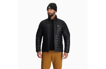 Image of Outdoor Research Helium Down Jacket - Mens, Black, Large, 3220950001008