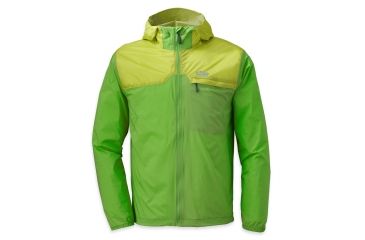 Image of Outdoor Research Helium Hybrid Jacket - Men's-Glacier/Hydro-Small
