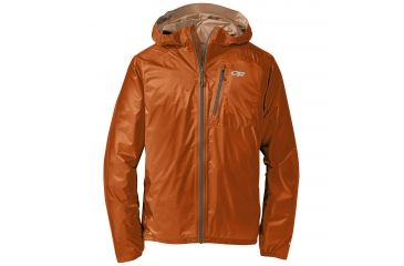 Image of Outdoor Research Helium II Jacket, Men's, Ember/Charcoal, L 242969-ember/charcoal-L
