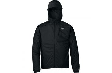 Image of Outdoor Research Helium II Jacket - Mens-Black/Hydro-Small