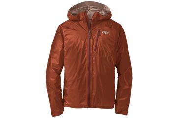 Image of Outdoor Research Helium II Jacket - Mens, Burnt Orange/Firebrick, Small, 2429691355006