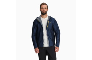 Image of Outdoor Research Helium Rain Jacket - Mens, Cenote, Large, 3224022650008