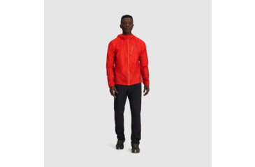Image of Outdoor Research Helium Rain Jacket - Mens, Spice, Medium, 3224022448007