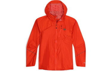 Image of Outdoor Research Helium Rain Jacket - Mens, Spice, Medium, 3224022448007