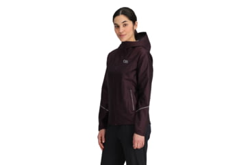 Image of Outdoor Research Helium Rain Jacket - Womens, Amethyst, Medium, 3224050307007