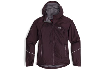 Image of Outdoor Research Helium Rain Jacket - Womens, Amethyst, Medium, 3224050307007
