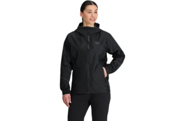 Image of Outdoor Research Helium Rain Jackets - Womens, Black, S, 3224050001006
