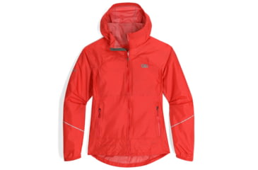 Image of Outdoor Research Helium Rain Jackets - Womens, Sunrise, M, 3224052760007
