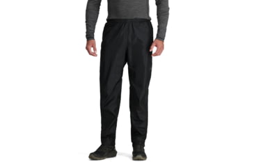 Image of Outdoor Research Helium Rain Pants - Mens, Black, Large, 3224030001008