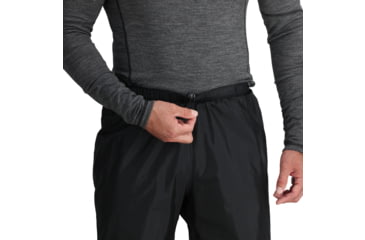 Image of Outdoor Research Helium Rain Pants - Mens, Black, Large, 3224030001008
