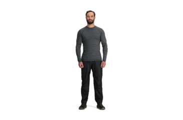 Image of Outdoor Research Helium Rain Pants - Mens, Black, Large, 3224030001008
