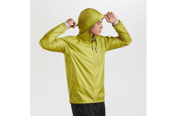 Image of Outdoor Research Helium Wind Hoodie - Mens, Zinger, Large, 2799901949008