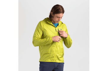 Image of Outdoor Research Helium Wind Hoodie - Mens, Zinger, Large, 2799901949008
