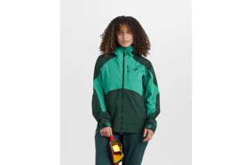 Image of Outdoor Research Hemispheres GORE-TEX Jacket - Women's, Extra Small, Fir/Jade, 2680921894005