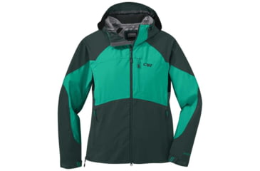 Image of Outdoor Research Hemispheres GORE-TEX Jacket - Women's, Extra Small, Fir/Jade, 2680921894005