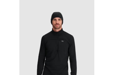 Image of Outdoor Research Howling Wind Fleece Beanie, Black, Small/Medium, 3004840001015