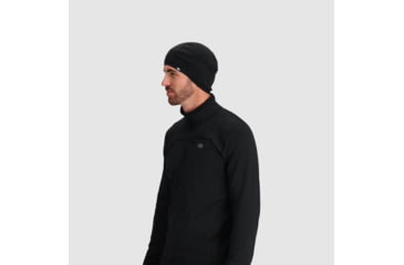 Image of Outdoor Research Howling Wind Fleece Beanie, Black, Small/Medium, 3004840001015