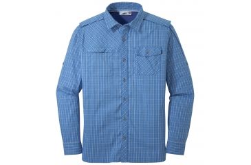Image of Outdoor Research Kennebec Sentinel Shirt, Men's, Glacier, L 264610-glacier-L