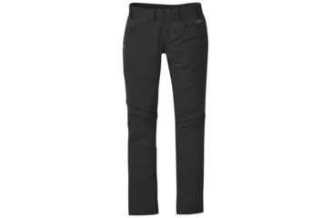 Image of Outdoor Research Kickstep Roll Up Pants - Womens, Black, 8, Short Inseam, 2681500001297