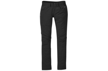 Image of Outdoor Research Kickstep Roll Up Pants - Womens, Black, 14, Short Inseam, 2681500001303