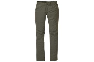 Image of Outdoor Research Kickstep Roll Up Pants - Womens, Fatigue, 2, Short Inseam, 2681500740291