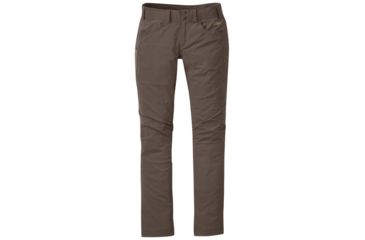 Image of Outdoor Research Kickstep Roll Up Pants - Womens, Mushroom, 14, Short Inseam, 2681500771303